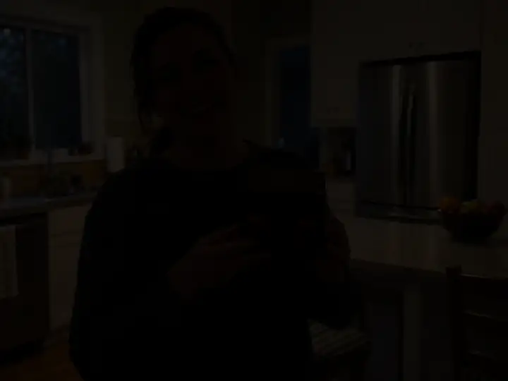 AI-generated example of a severely underexposed photo